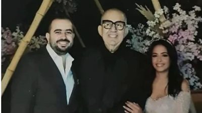 محمد التاجي يحتفل بخطوبة ابنه على حفيدة هذا الفنان (صور)