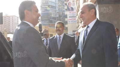 محافظ الغربية يستقبل وزير التموين لتفقد عدد من المشروعات (صور)