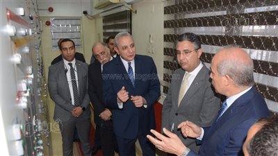 وزير التموين ومحافظ الغربية يتفقدان الصومعة الإماراتية في طنطا