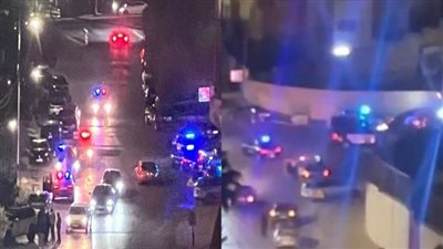 لحظة إطلاق نار على سفارة الاحتلال الإسرائيلي في عمان (فيديو)