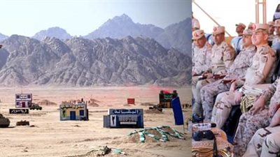 ختام فعاليات التدريب المصري السعودي المشترك 