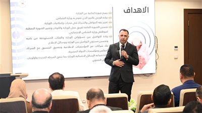 مساعد وزيرة التضامن يستعرض الاستراتيجية الإعلامية للوزارة