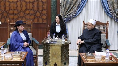 شيخ الأزهر يستقبل وزيرة خارجية بوليفيا