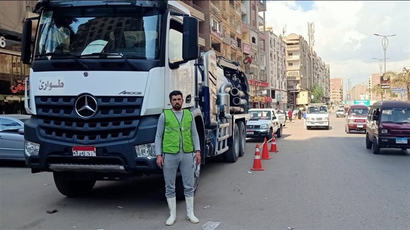 سيارات شفط مياه الأمطار