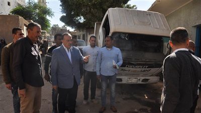  نقل معدات الحملة الميكانيكية المعطلة بأسيوط لإجراء أعمال الصيانة 