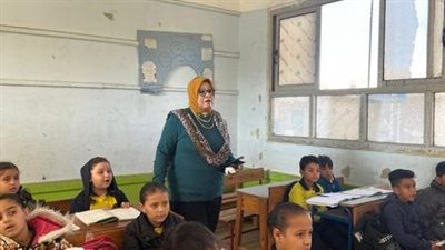 مديرة تعليم 6 أكتوبر في جولة تفقدية لعدد من المدارس (صور)
