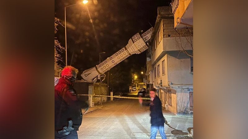 عاصفة قوية تضرب تركيا،