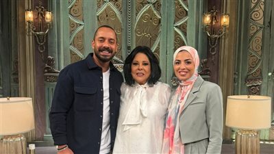 عمرو وهبة وزوجته سلمى في ضيافة 