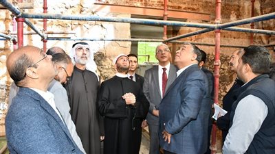 وزير الأوقاف يتابع أعمال الصيانة والترميم لمسجد عبد الرحمن كتخدا الأثري