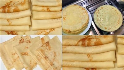 طريقة عمل الكريب الحلو، لذيذ وسريع التحضير 