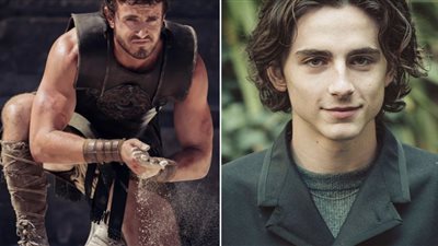 تقارير: تيموثي شالامي الاختيار الأول لدور لوشيوس في فيلم Gladiator II