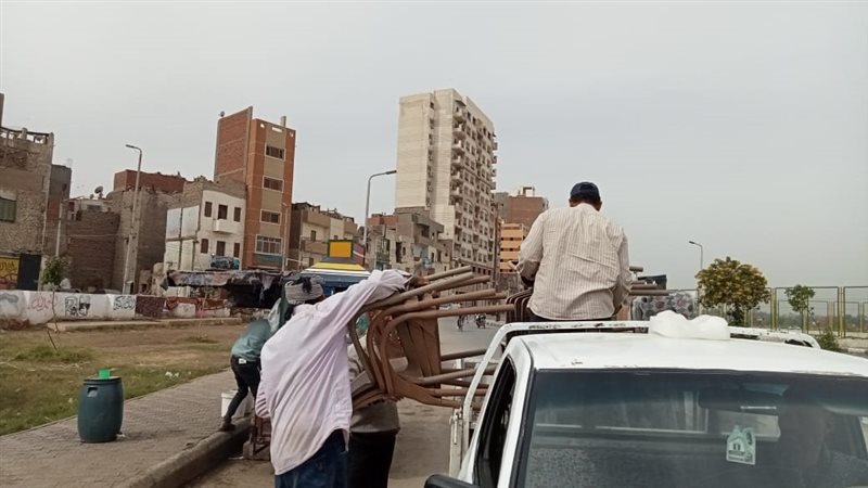 رفع إشغالات الباعة