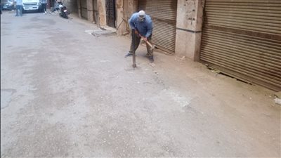 محافظة الجيزة: بدء أعمال الرصف لطريق يمين محور 26 يوليو بأرض اللواء 