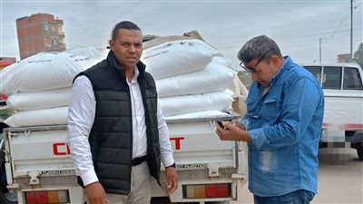 ضبط 4 أطنان من النخالة تم صرفها دون وجه حق من أصحاب الحظائر بدمنهور