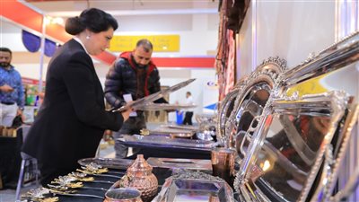 التضامن تشارك بجناح للحرف اليدوية والتراثية بالنسخة الثالثة للملتقى والمعرض الدولي السنوي للصناعة IMCE 