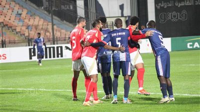 كهربا يسجل الهدف الأول للأهلي في مرمى ستاد أبيدجان (صور)