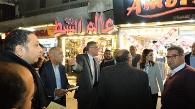 محافظ الجيزة يتفقد حالة النظافة وإزالة الإشغالات بشارع فيصل (صور)