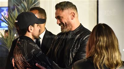 أمير كرارة في العرض الخاص لفيلم مين يصدق (صور)