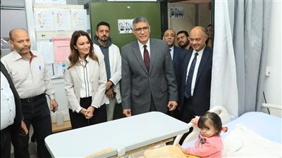 محافظ الجيزة يتفقد مستشفى الوراق المركزي في جولة مفاجئة (صور)
