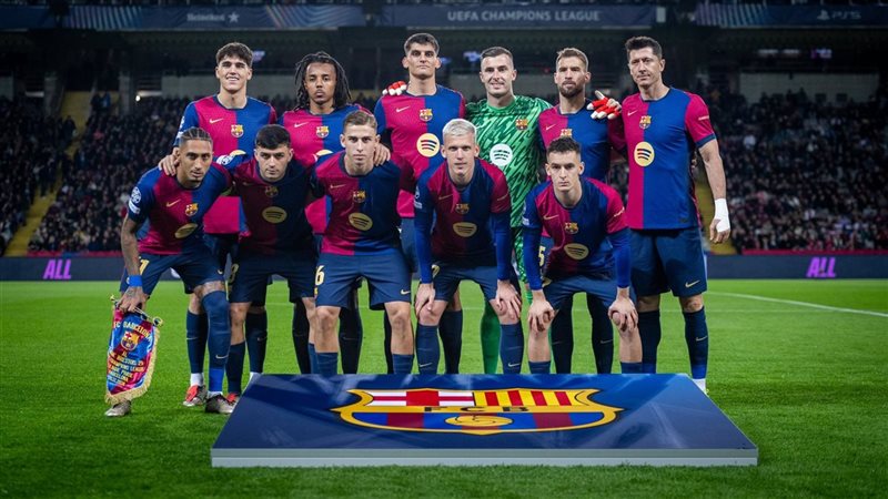 قائمة برشلونة لمواجهة
