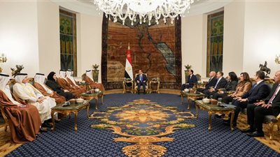 السيسي ورئيس وزراء قطر يبحثان الجهود المشتركة لوقف إطلاق النار في غزة وإطلاق سراح الرهائن 