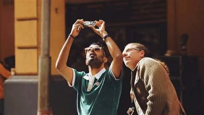  محمد سامي ينشر صورة من كواليس مسلسل 