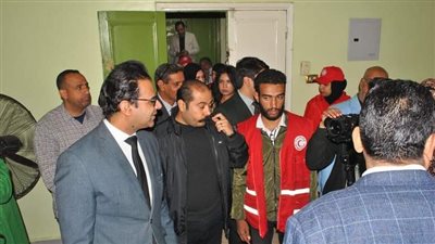 وكيل صحة سوهاج يتفقد القافلة الطبية العلاجية بمستشفى الهلال