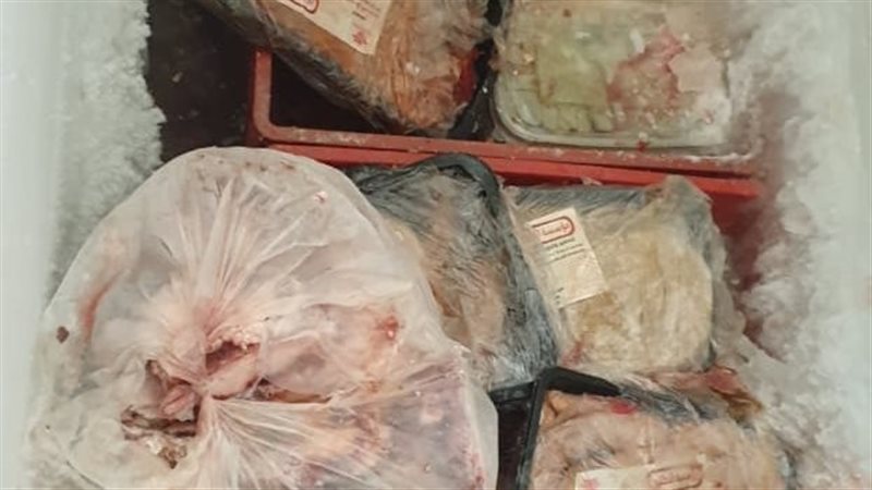 ضبط لحوم دواجن فاسدة