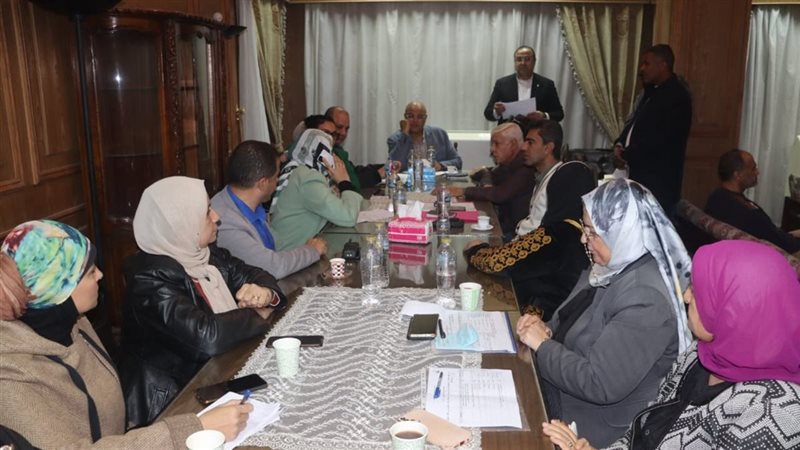 محافظ القليوبية خلال