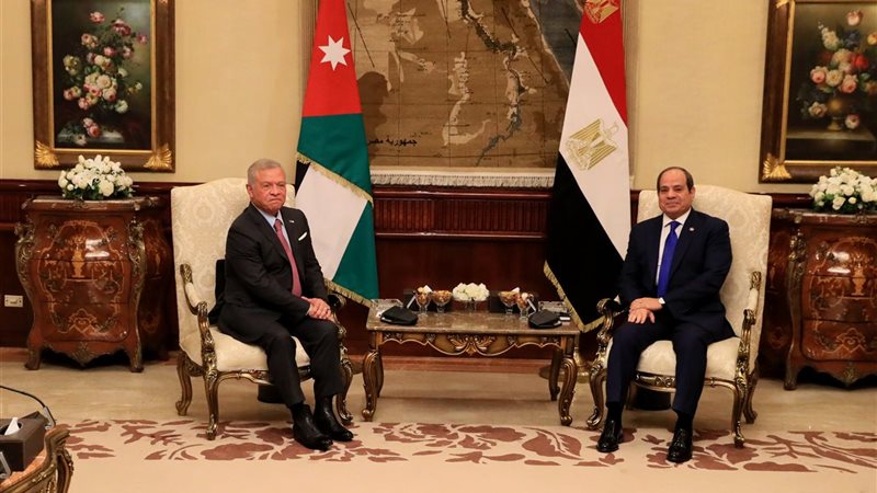 الرئيس السيسي وملك
