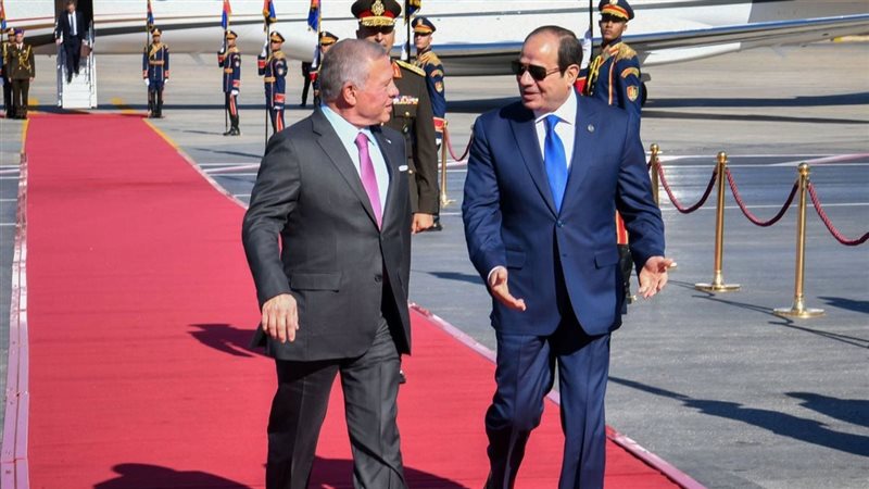 الرئيس السيسي وملك