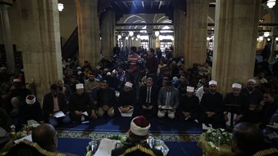 استمر لمدة عام، الجامع الأزهر يختتم قراءة سنن أبي داود ويبدأ في شرح جامع الترمذي (صور)