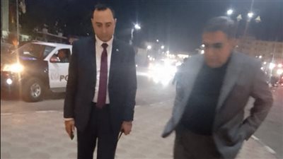 جولة ليلية لمحافظ الدقهلية بشوارع المنصورة 