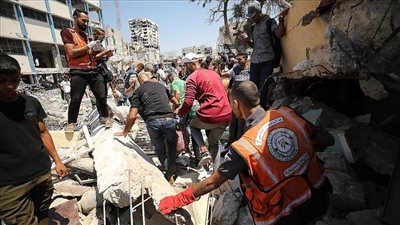 34 شهيدا في غارات إسرائيلية على قطاع غزة