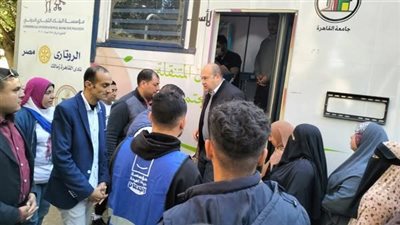 نائب محافظ الجيزة يشهد إطلاق قافلة مجانية شاملة بقرية الرقة الغربية بالعياط (صور)