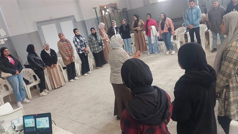 شباب الشرقية:تنفيذورشةعمل