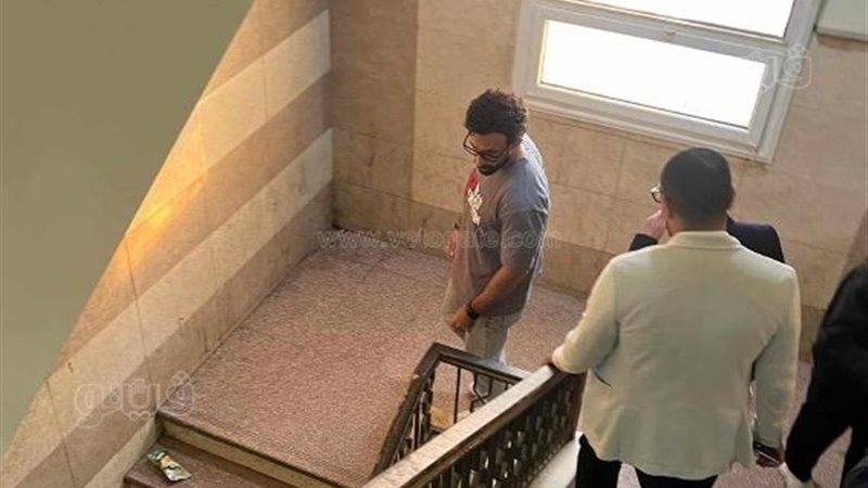 إبراهيم فايق أثناء