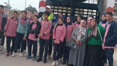  مياه الشرقية تنظم زيارة ميدانية لطلاب المدارس لمحطة مياه سنجها 