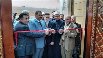 نائب محافظ الغربية يفتتح مسجد الخطيب في بسيون