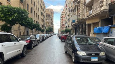 سقوط أمطار خفيفة على الإسكندرية 