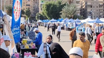 تخفيضات 30% على اللحوم والدواجن، إقبال كبير على سوق اليوم الواحد بإمبابة (صور)