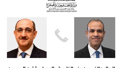 وزير الخارجية يؤكد أهمية دور الدولة السورية في تحقيق الاستقرار ومكافحة الإرهاب 