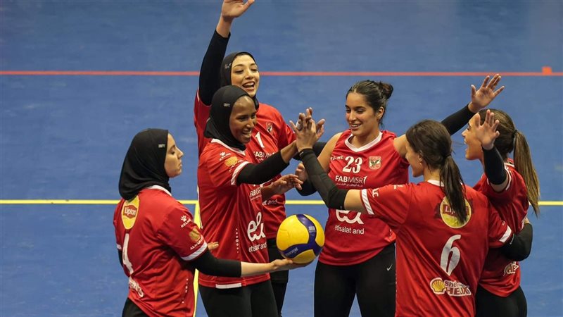 سيدات طائرة الأهلي