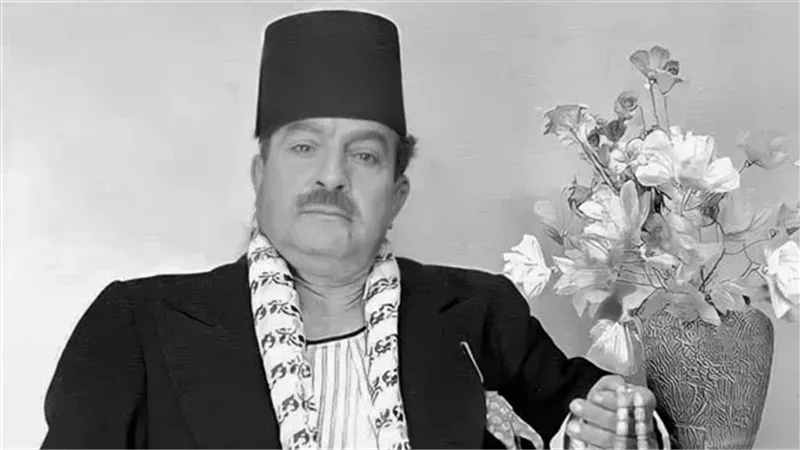 الفنان الراحل بشارة