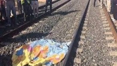 مصرع شخص صدمه قطار بالقليوبية 