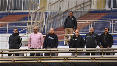 جهاز منتخب مصر يحضر مباراة زد وسيراميكا