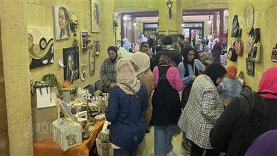 اطلع للنور، مبادرة لدعم الحرف اليدوية والفنون التراثية بسوق الفسطاط (صور)