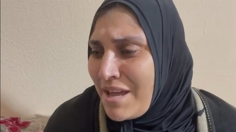 زوجة المجني عليه