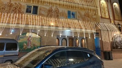 احتفالات كبرى بعيد أبو سيفين في كنيسته بالإسكندرية