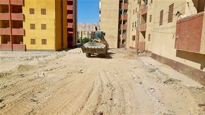 تطوير ورفع كفاءة الحدائق العامة بحى الكوثر بسوهاج (صور)